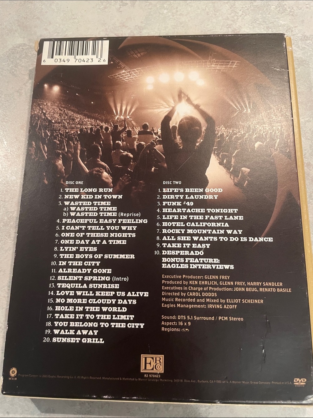 Eagles "Farewell I Live From Melbourne Tour" - Picture 2 of 7